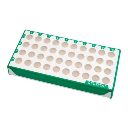 Celltreat CELLTREATEasy-Grip Workstation Rack, CF Cryogenic Vial, 40 Place, Reusable, Non-sterile 229941